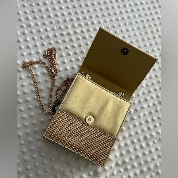 BADGLEY MISCHKA Gold Bejeweled Evening Bag 💛💎✨ - Picture 6 of 12